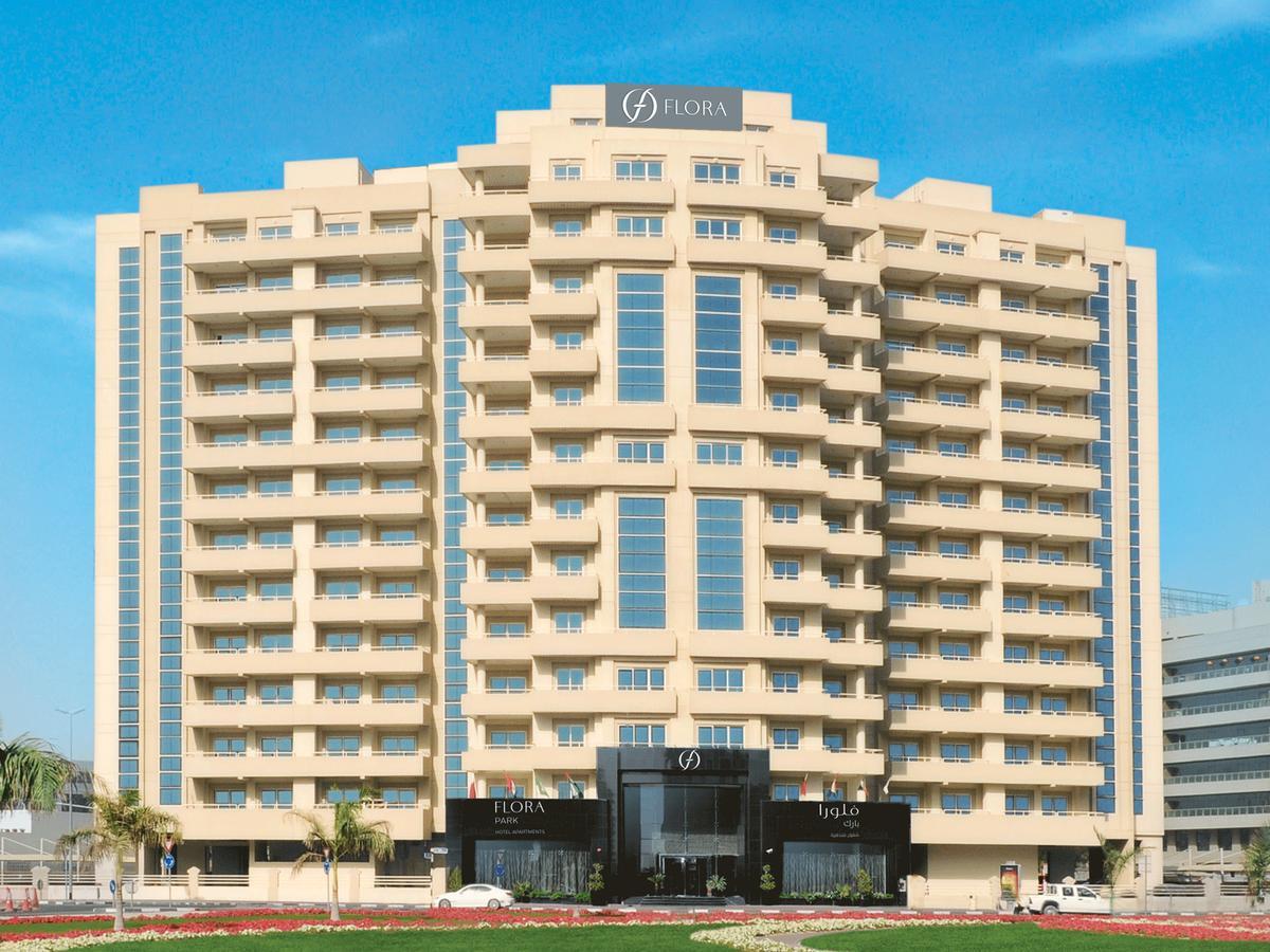 Flora Park Deluxe Hotel Apartments Dubai Exterior foto